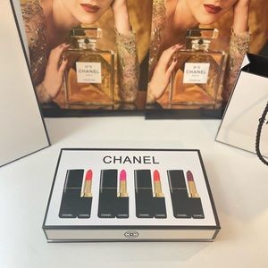 Chanel 4 Lipstick set New !!